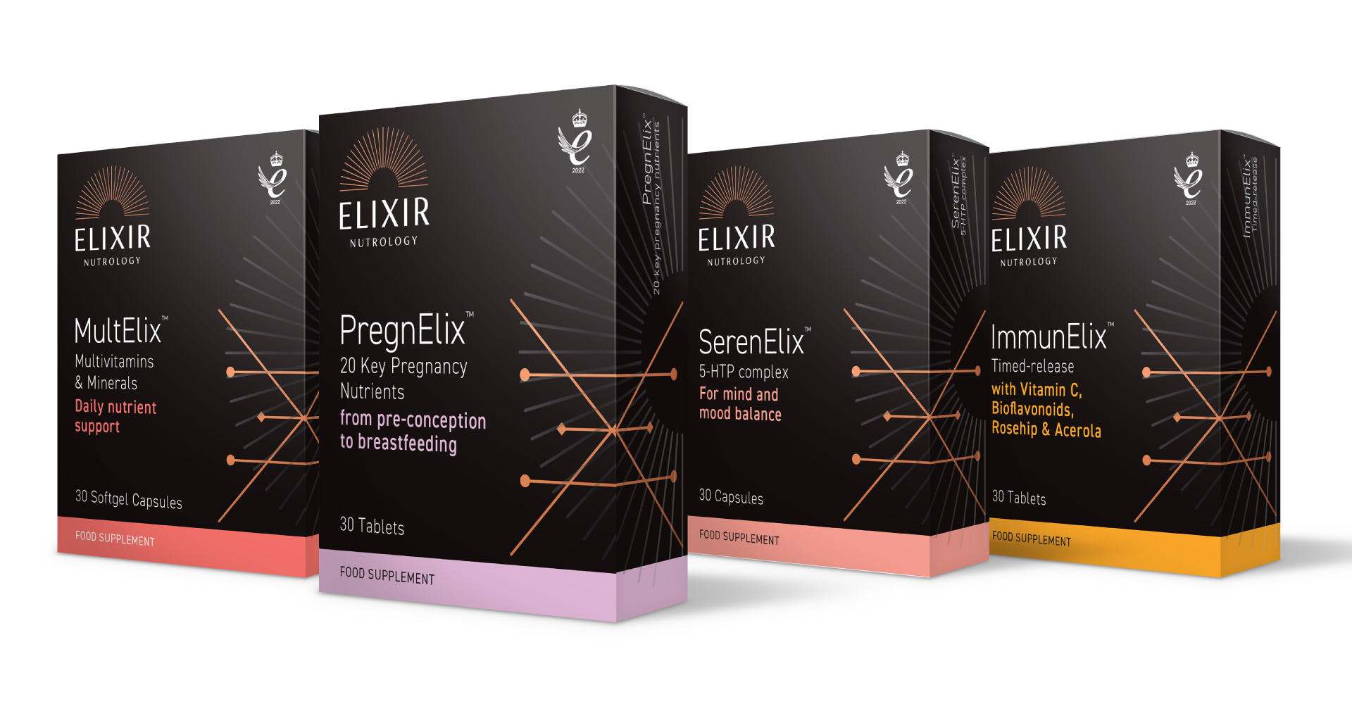 The Elixir Nutrition Range